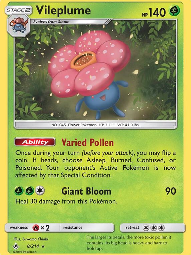 Vileplume #8 1