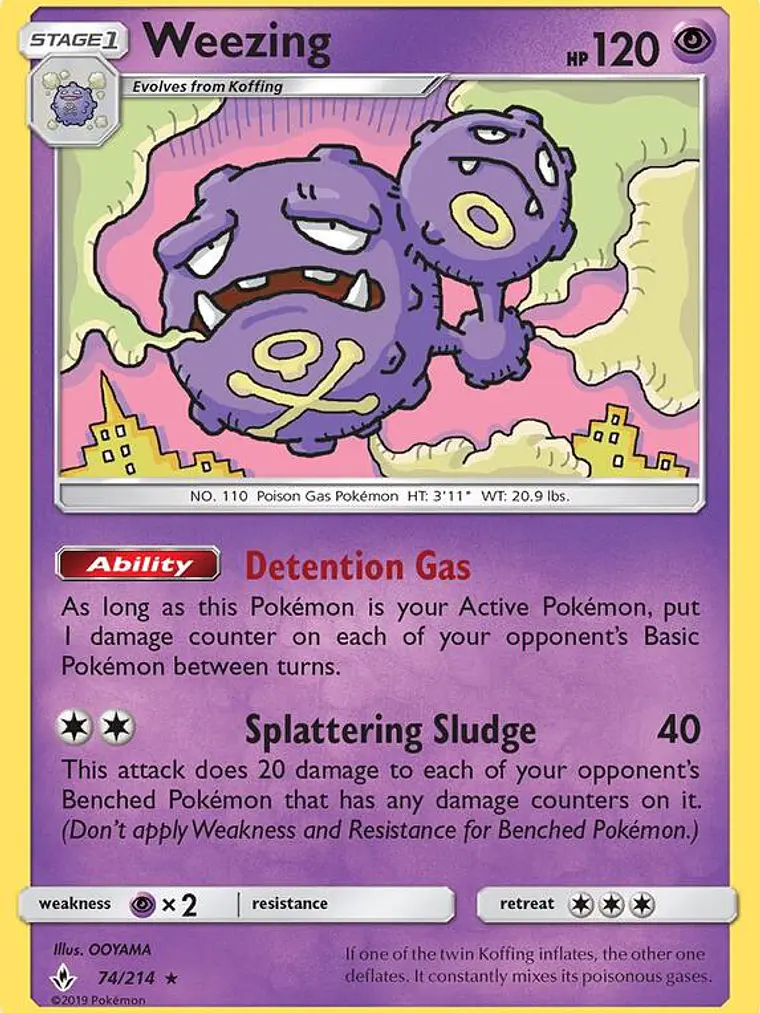 Weezing #74 1