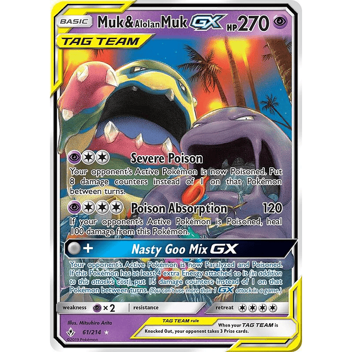 Muk & Alolan Muk GX #61 1