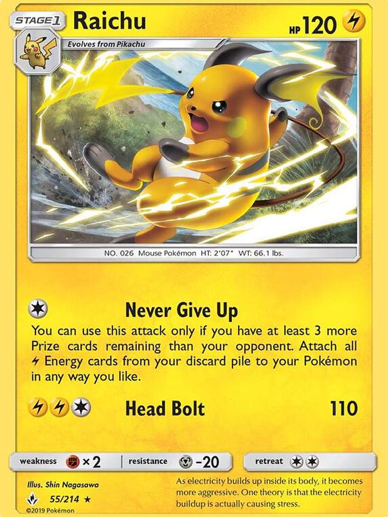 Raichu #55 1