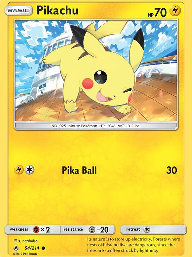 Pikachu #54 1
