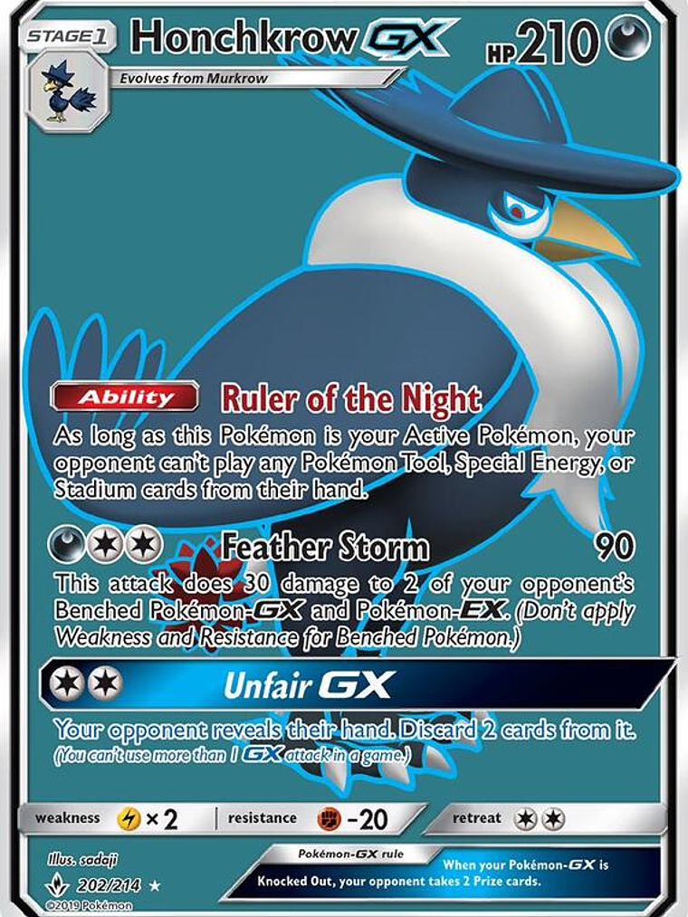 Honchkrow GX #202 1