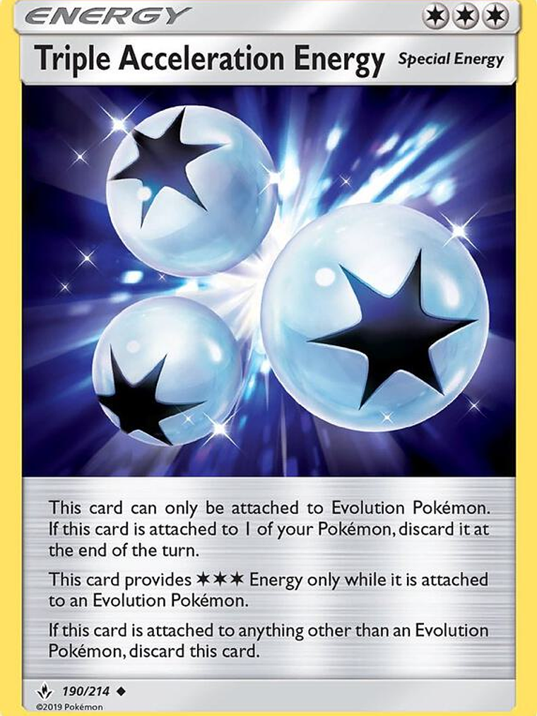 Triple Acceleration Energy #190 1