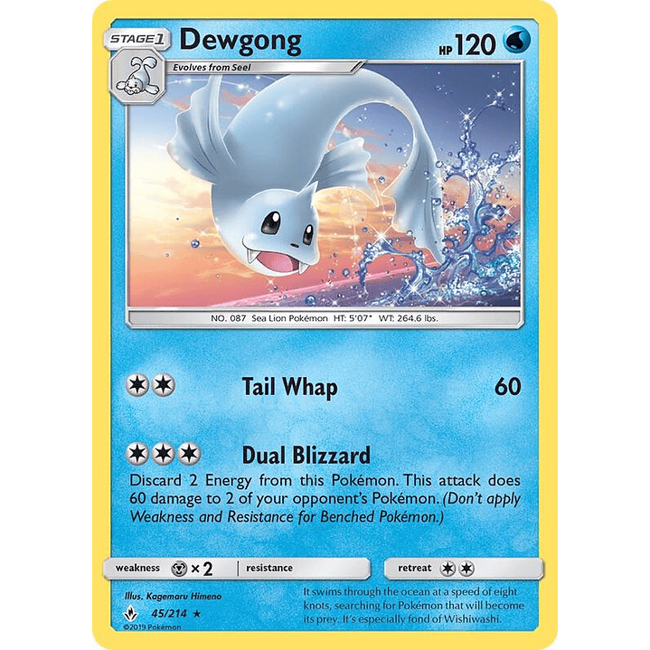 Dewgong #45 1