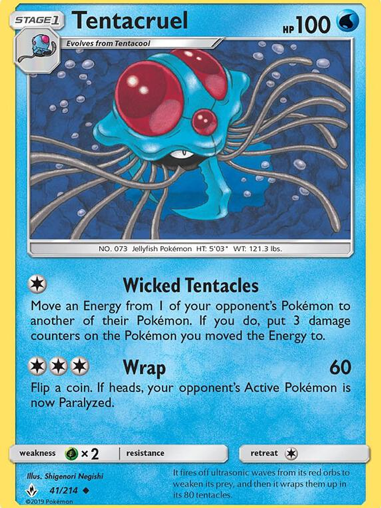 Tentacruel #41 1