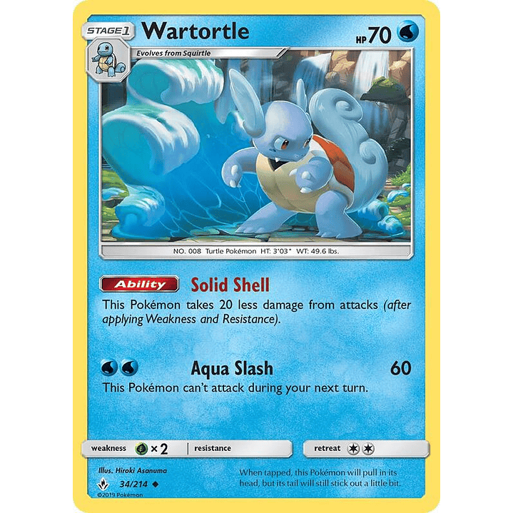 Wartortle #34 1