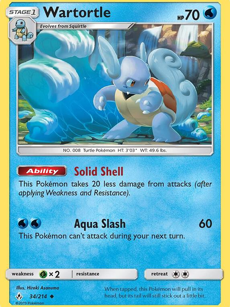 Wartortle #34 1