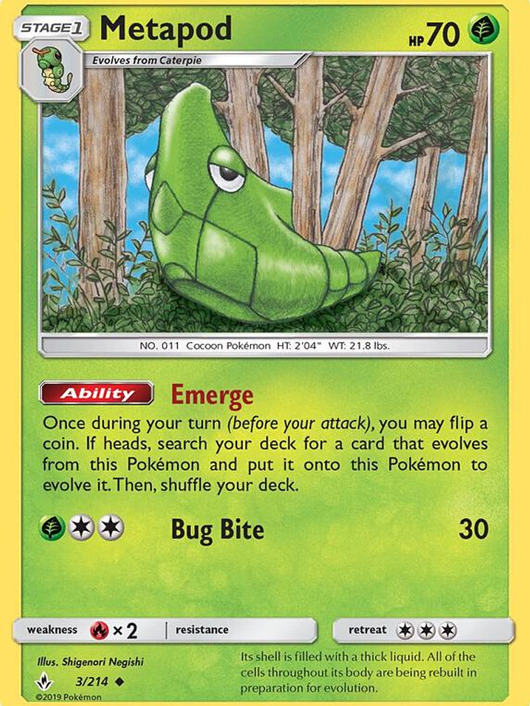 Metapod #3 1