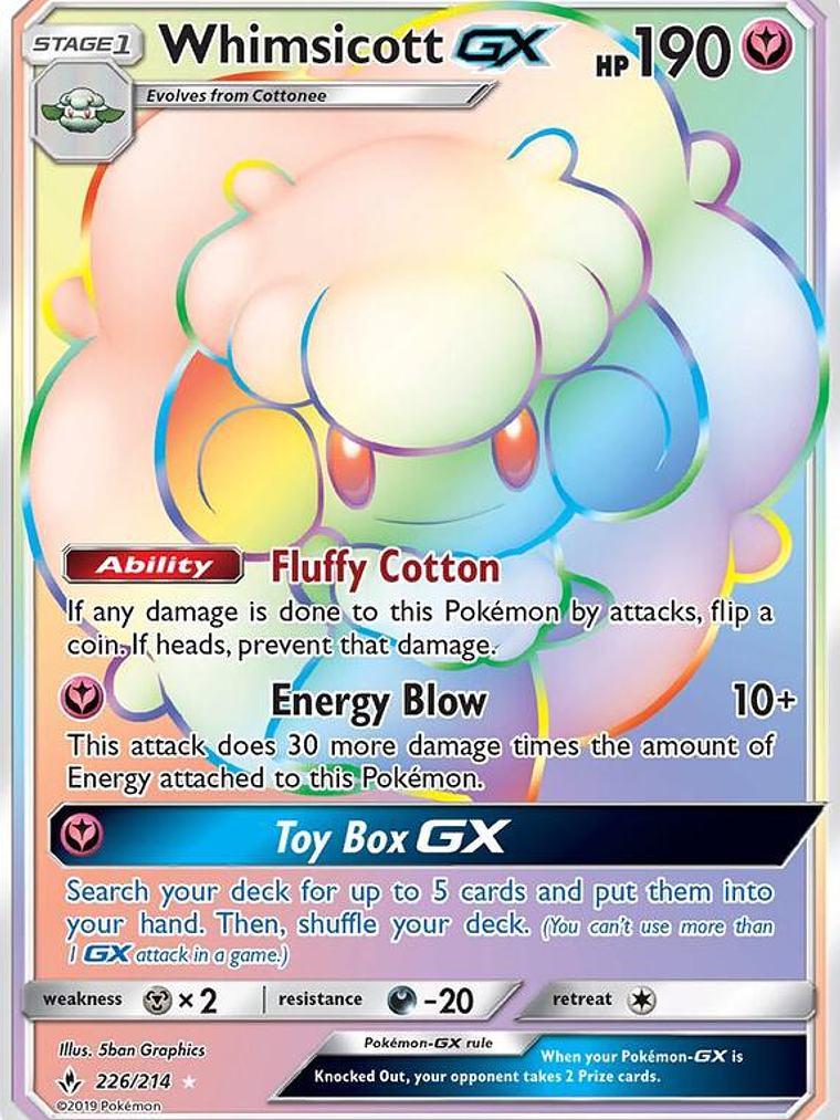 Whimsicott GX #226 1