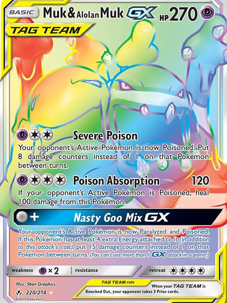 Muk & Alolan Muk GX #220 1