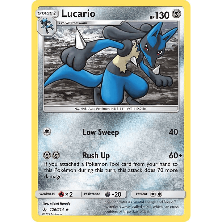 Lucario #126 1