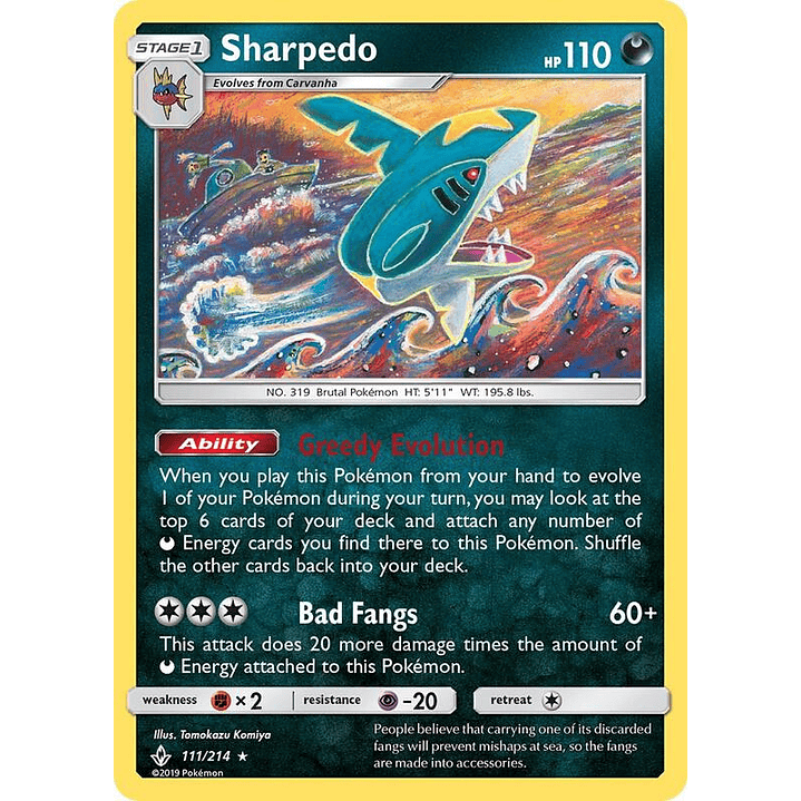 Sharpedo #111 1