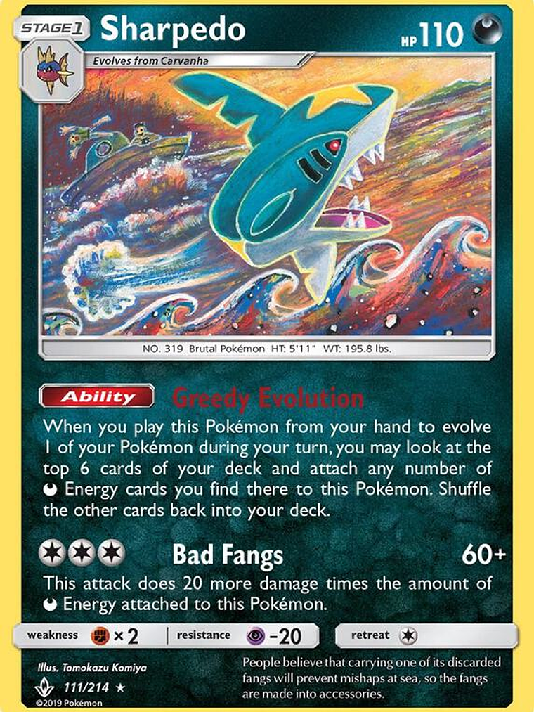 Sharpedo #111 1