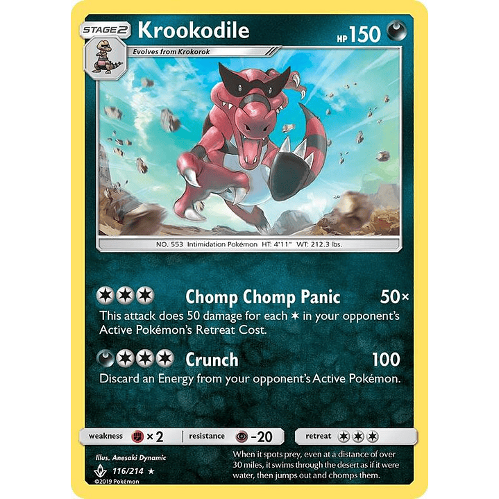 Krookodile #116 1
