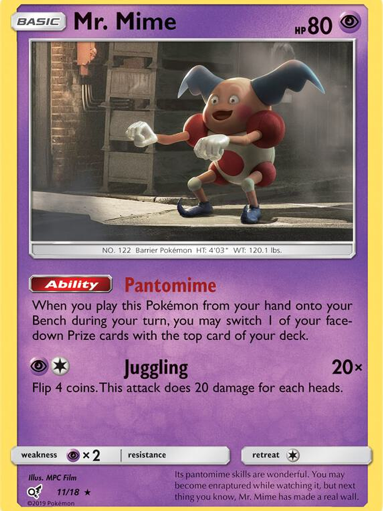 Mr. Mime #11 1