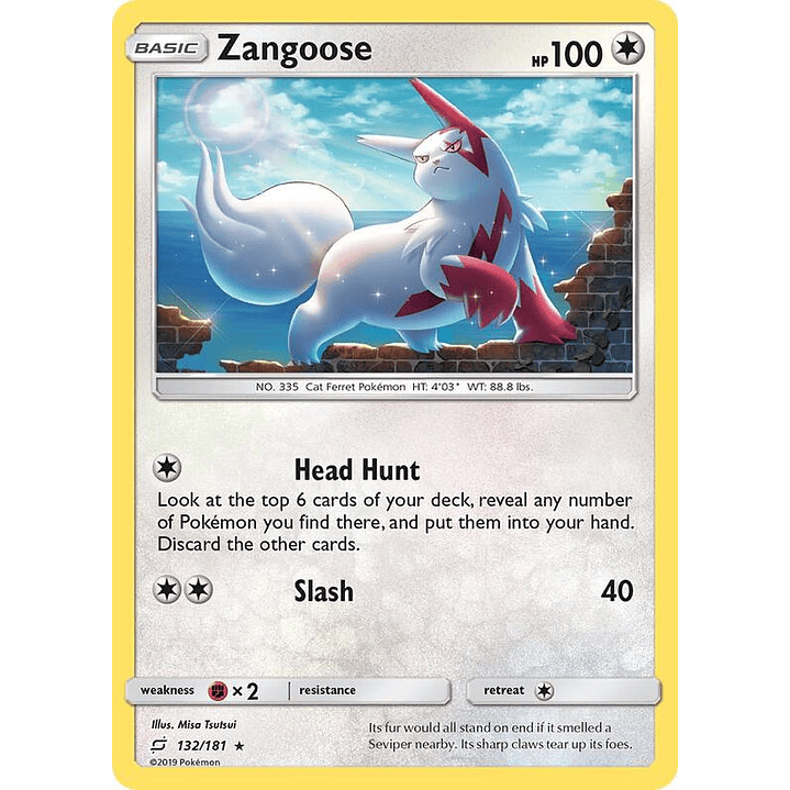 Zangoose #132 1
