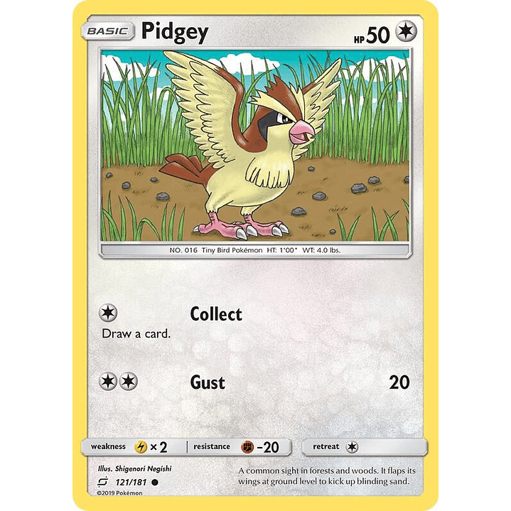 Pidgey #121 1