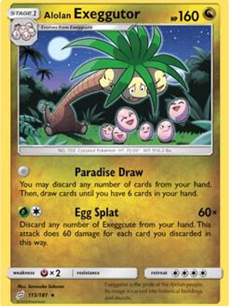 Alolan Exeggutor #115 1