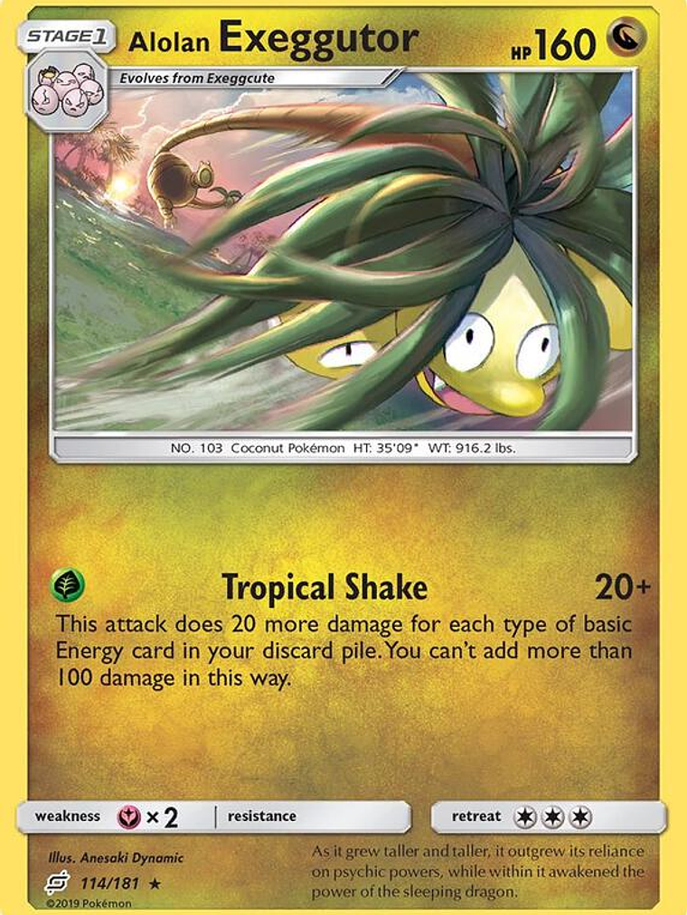 Alolan Exeggutor #114 1