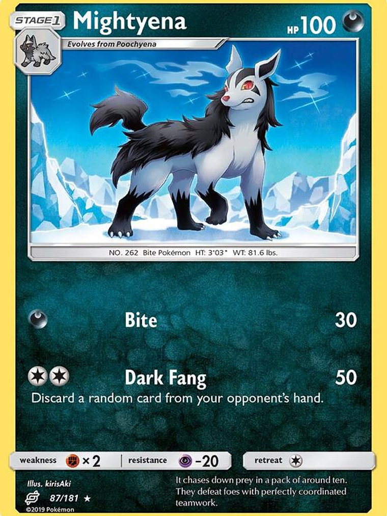 Mightyena #87 1