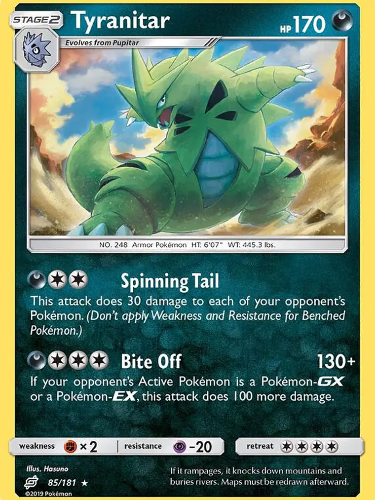 Tyranitar #85 1