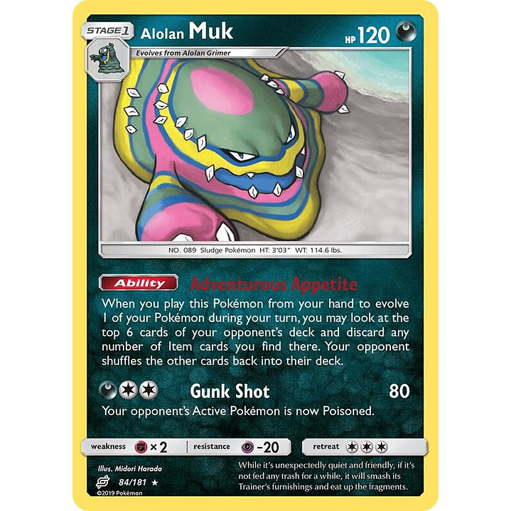 Alolan Muk #84 1