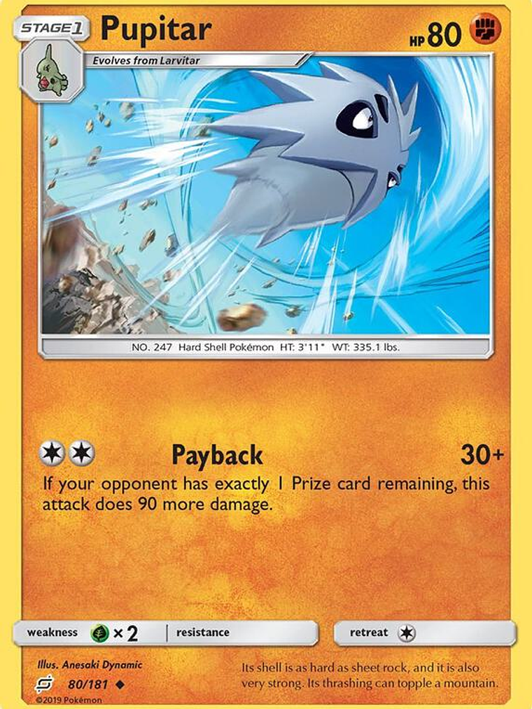 Pupitar #80 1