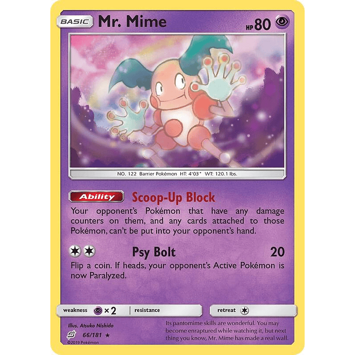Mr. Mime #66 1