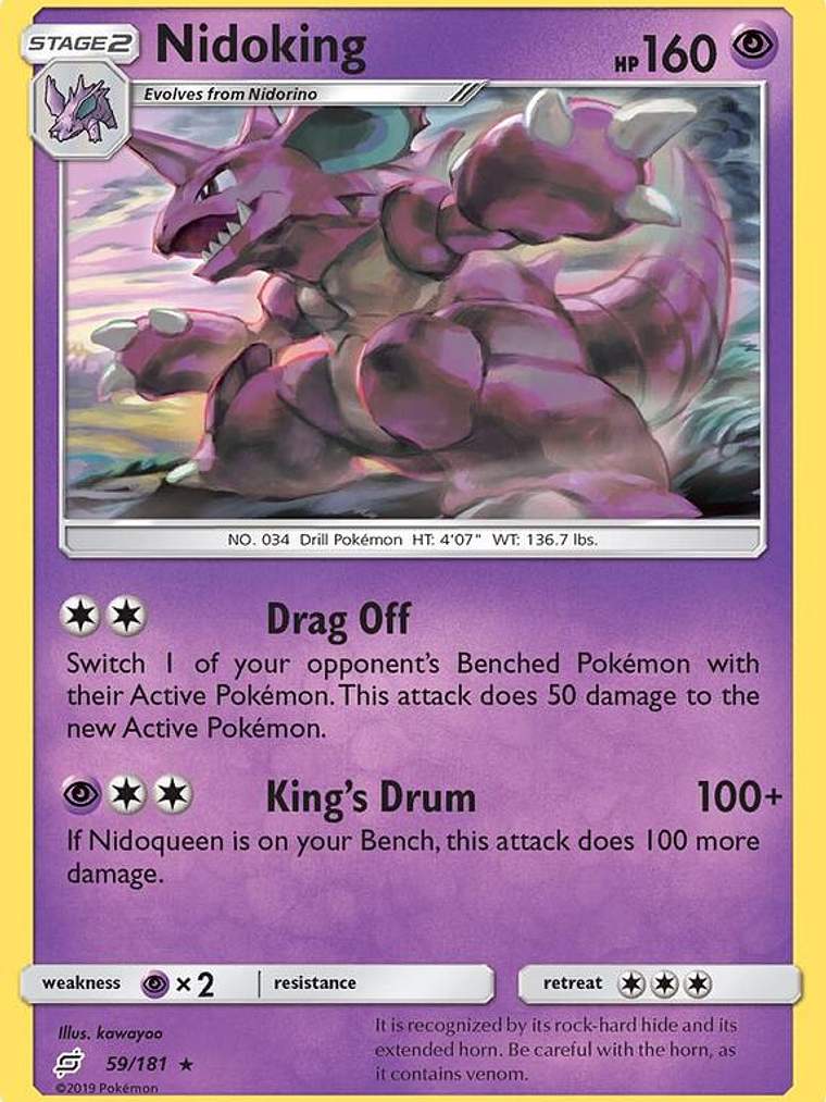 Nidoking #59 1
