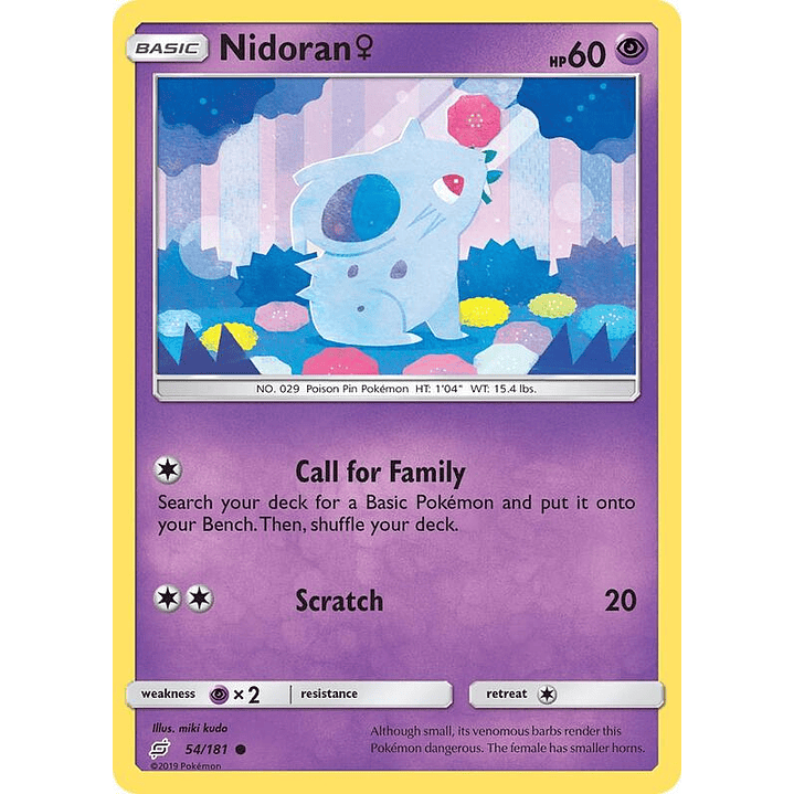 Nidoran♀ #54 1