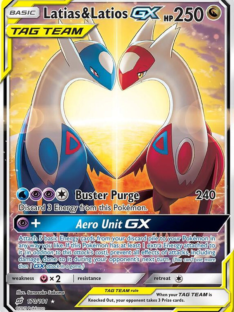 Latias & Latios GX #170 1
