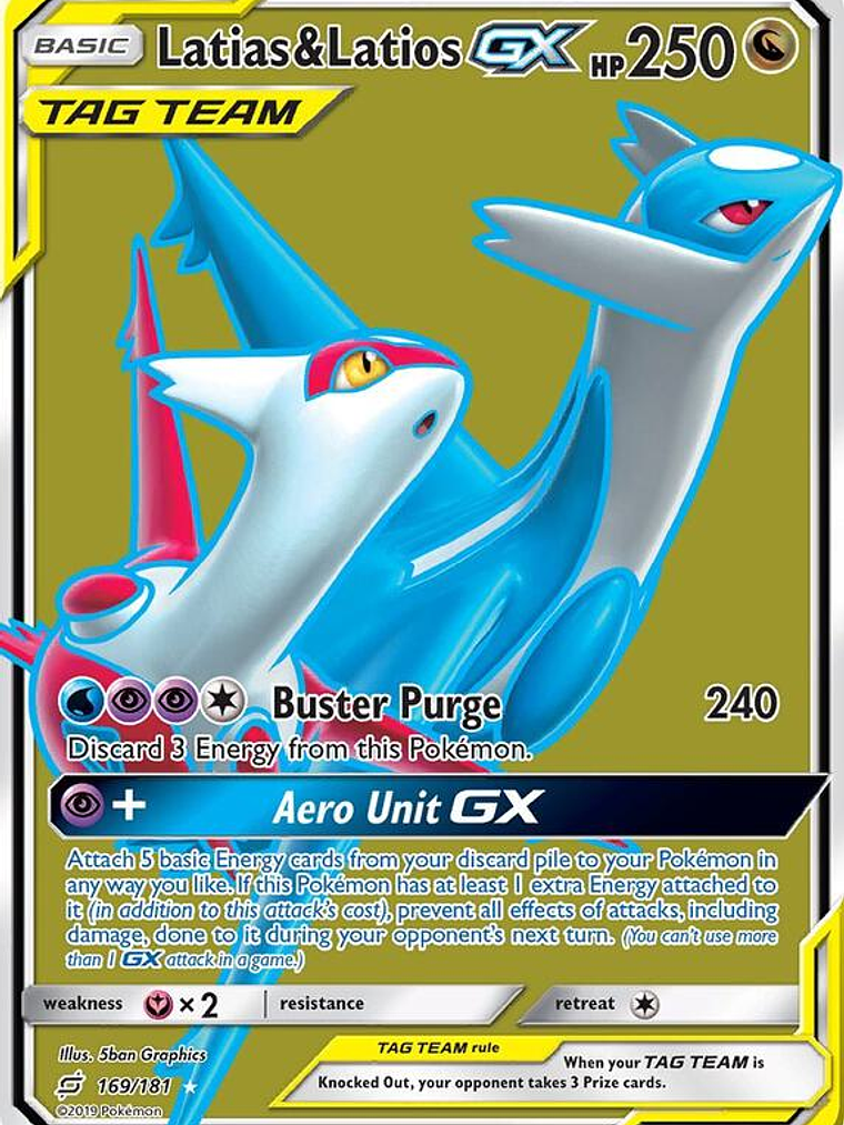 Latias & Latios GX #169 1