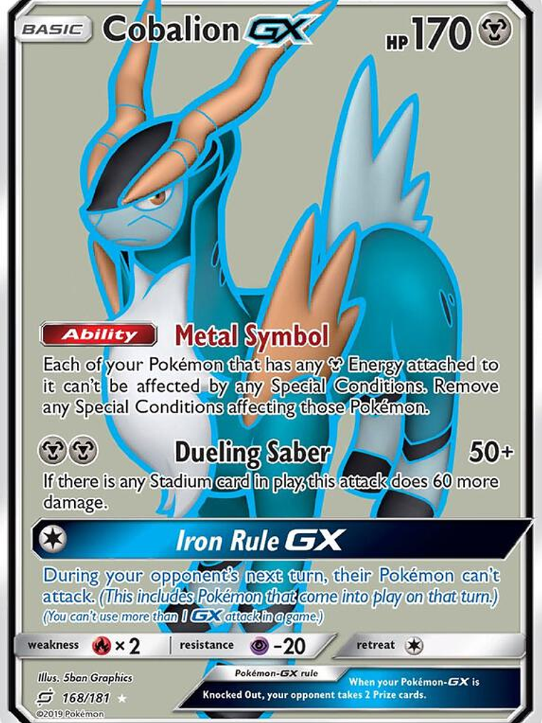 Cobalion GX #168 1