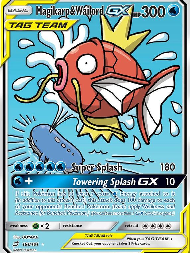 Magikarp & Wailord GX #161 1