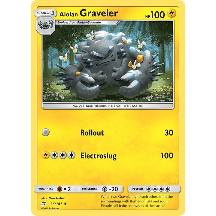 Alolan Graveler #36 1