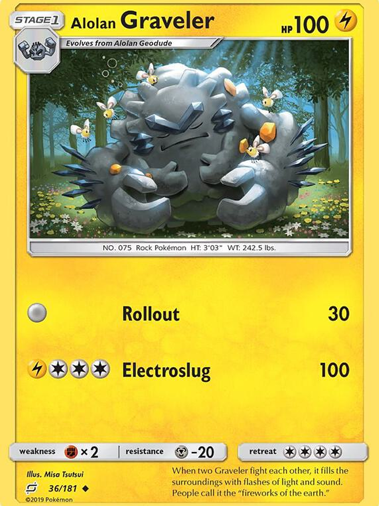 Alolan Graveler #36 1