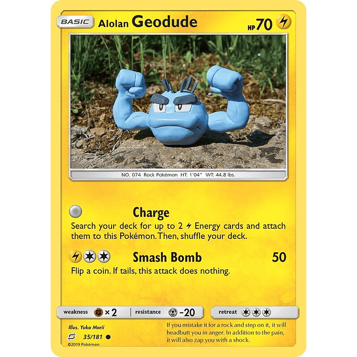 Alolan Geodude #35 1