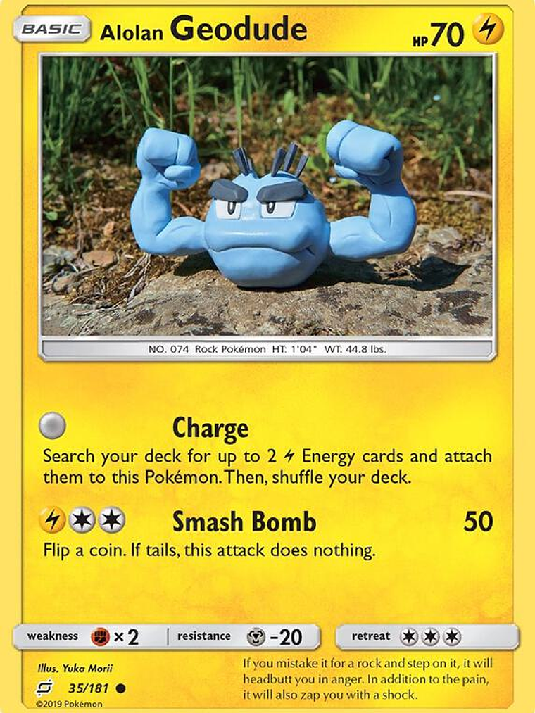 Alolan Geodude #35 1