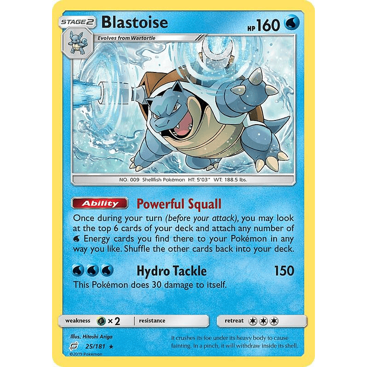 Blastoise #25 1