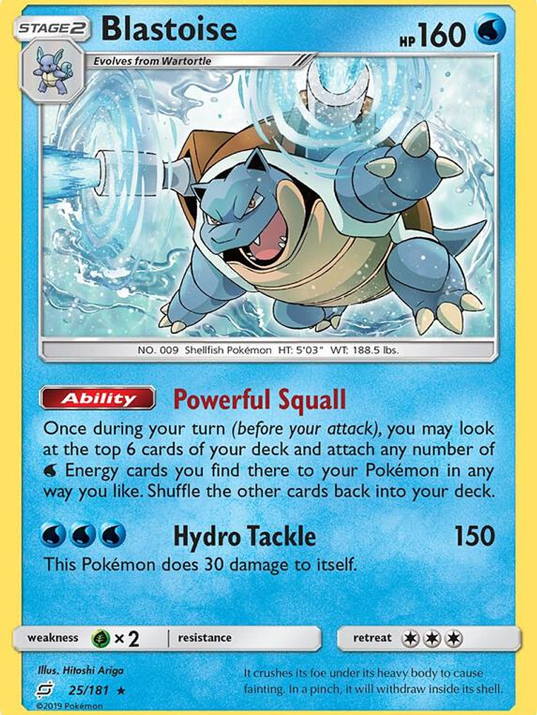 Blastoise #25 1