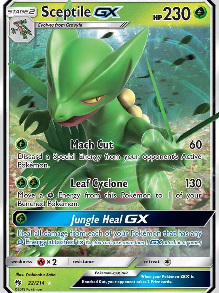 Sceptile GX #22 1