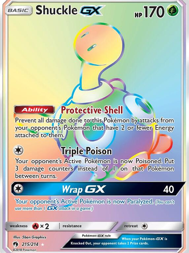 Shuckle GX #215 1