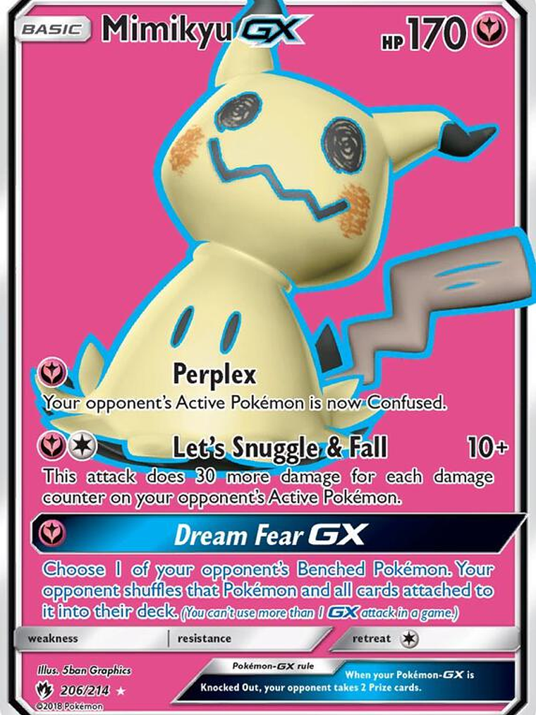 Mimikyu GX #206 1
