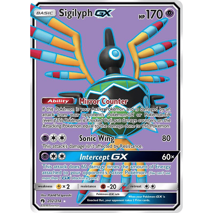Sigilyph GX #202 1