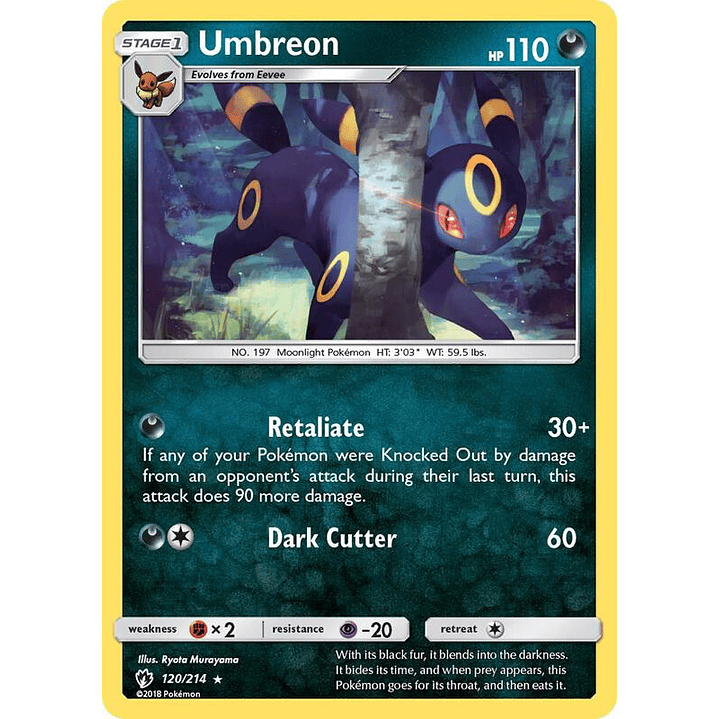 Umbreon #120 1