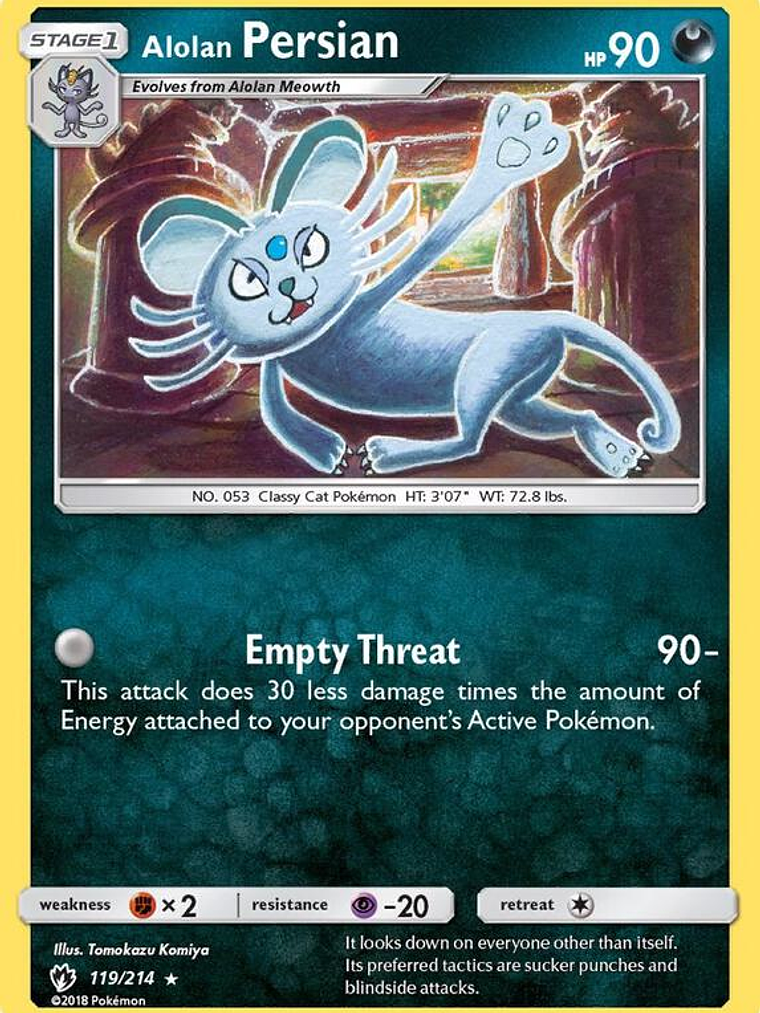 Alolan Persian #119 1