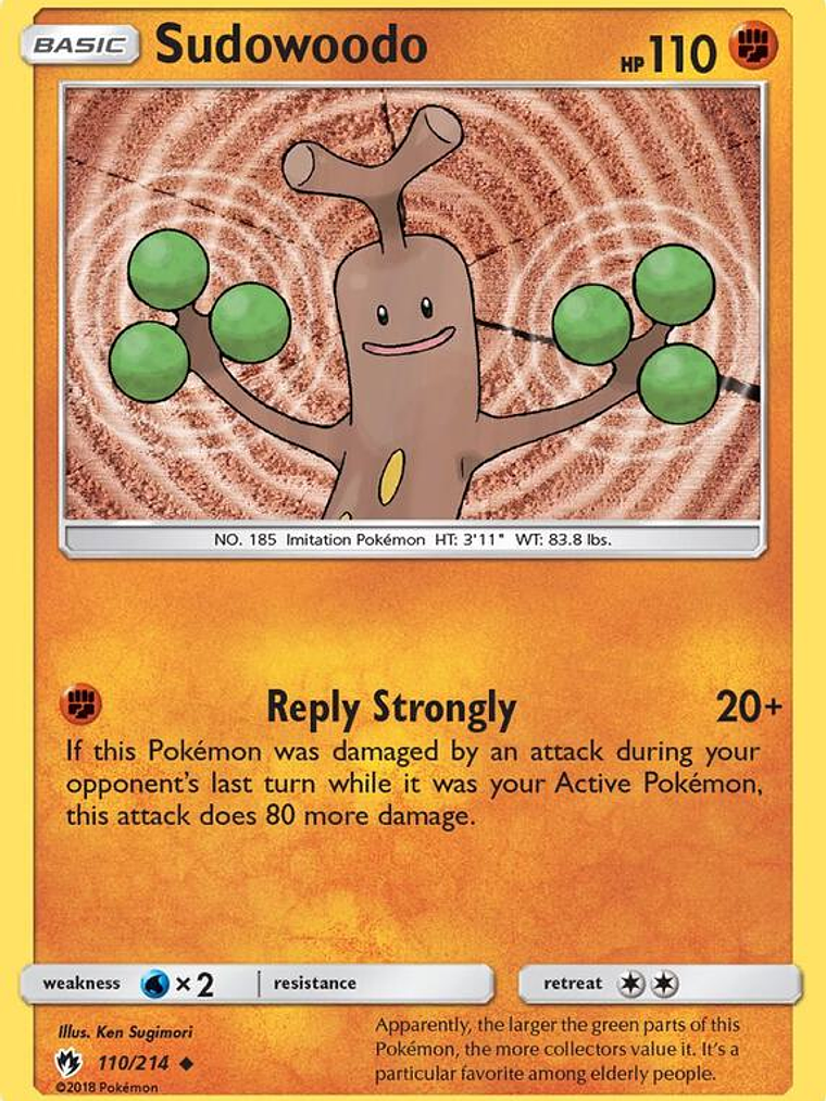 Sudowoodo #110 1