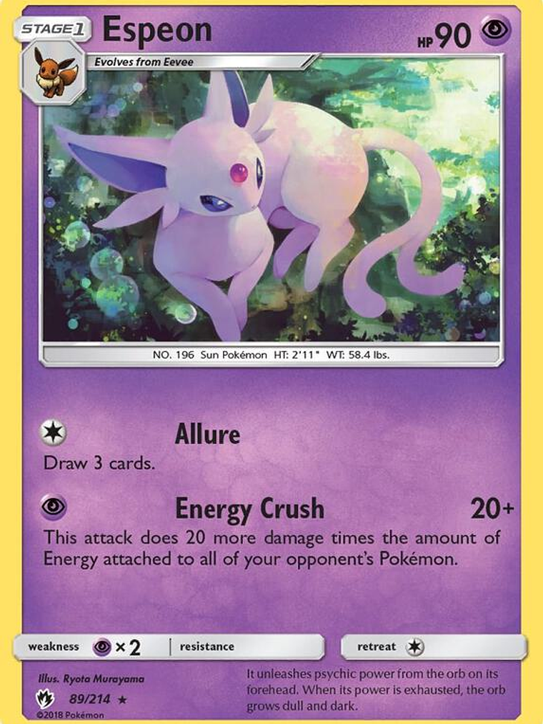 Espeon #89 1