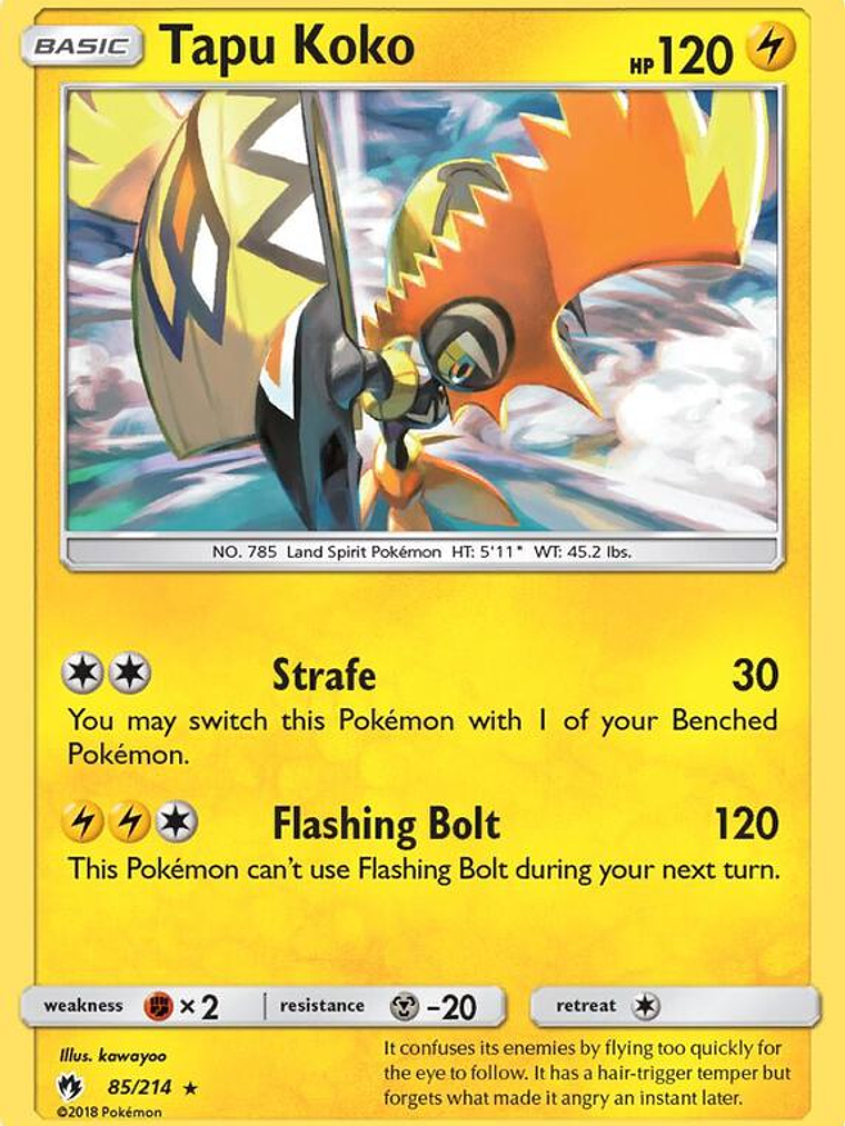 Tapu Koko #85 1