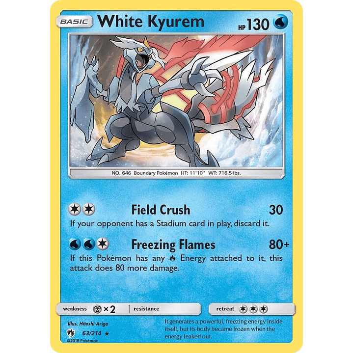 White Kyurem #63 1